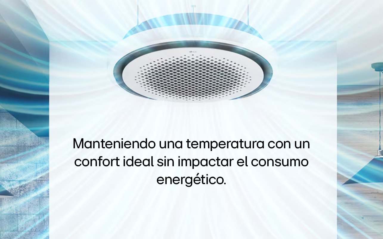 Gráfico de dispersión del ruido e ilustración de la instalación para la bomba de calor LG R290 Monobloc de 16 kW, que muestra 35 dB(A) a 3 metros durante la noche, con certificación Quiet Mark.	